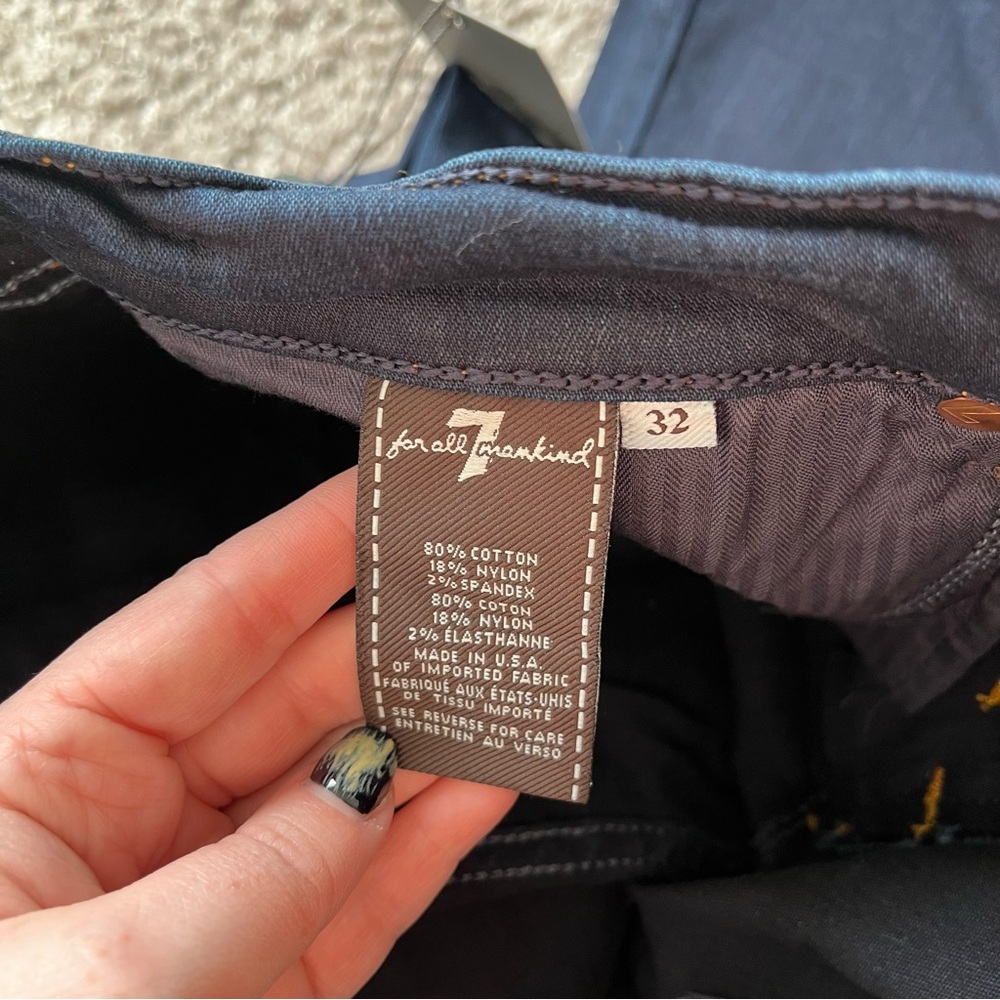 NWT 7 For All Mankind Kaylie Jeans size 32 - Picture 5 of 9